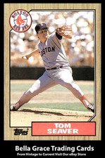 1987 Topps Tom Seaver #425 Boston Red Sox MLB Baseball 