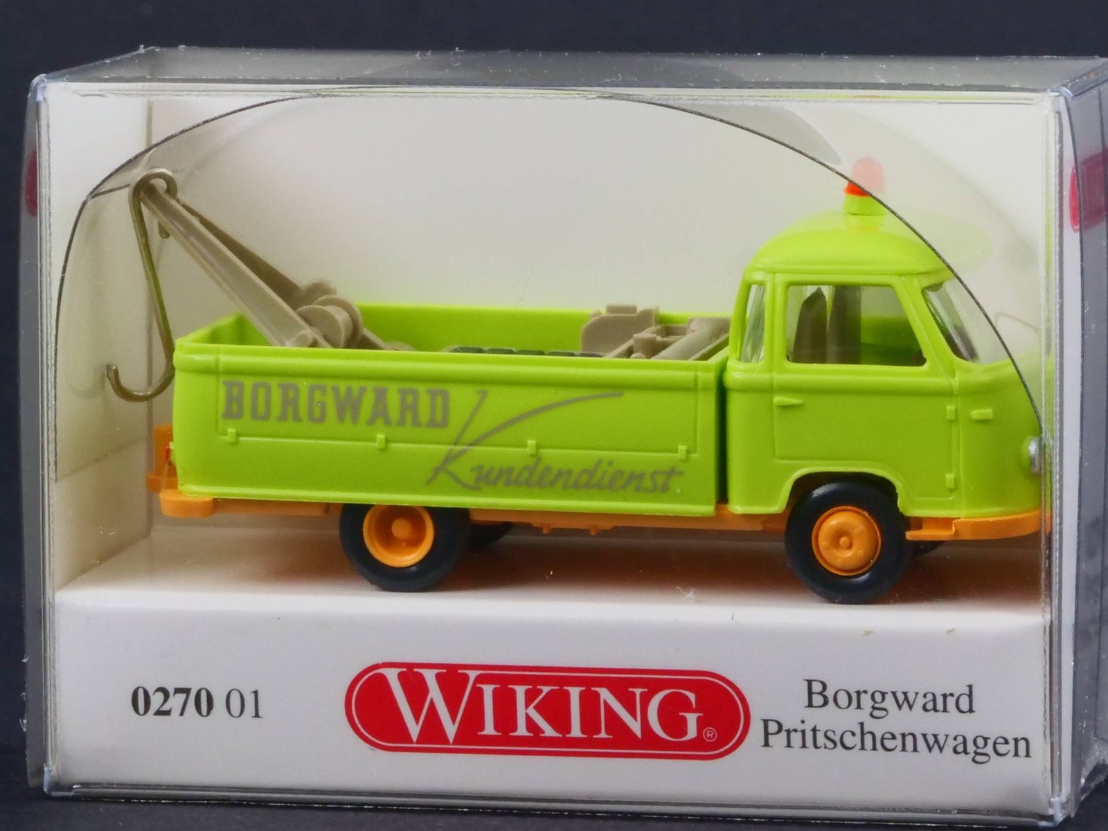 WIKING 027001 Borgward Pritschenwagen Service Mint! OVP 1706-30-99 1:87