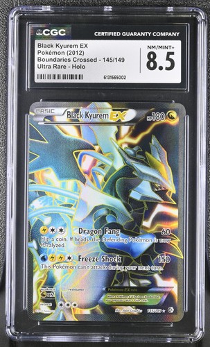 Black Kyurem-EX graded CGC 8.5 for sale on eBay