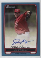 2012 Bowman Retail Prospect Auto Blue 144/500 Joe Kelly #BPA-JK Auto 0t2
