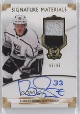 2019 The Cup Signature Materials Rookies 89/99 Tobias Bjornfot #SP-BJ Auto 0s55