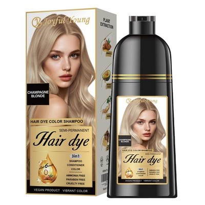 Instant 3 in 1 Hair Dye Shampoo Herbal Ingredients. Ammonia-Free. US Seller.