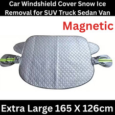 Windscreen Cover Window Screen Frost Ice Snow Sun Dust Protector for Car Van SUV