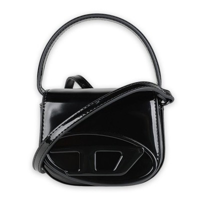 Diesel Damen 1DR verspiegelte Mini Umhängetasche (schwarz) X08957 PS202 130820561