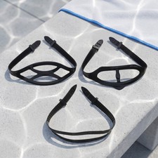 Silicone Dive Mask Straps 3Pcs Replacement for Snorkeling Swimming Gear
