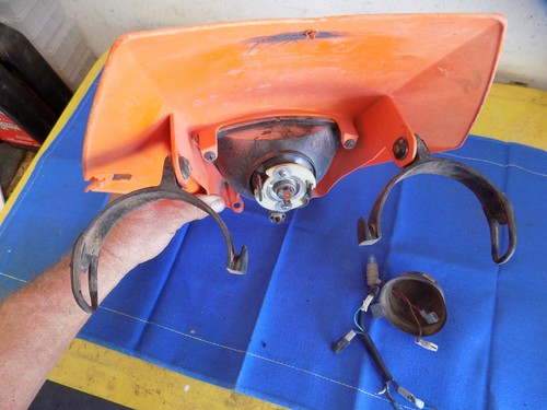 2006 KTM 525 EXC-G Racing Headlight and Mask Assembly - Foto 5 di 8