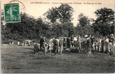 45 LES BORDES - Jagd im Orleansbohrer, Hirschstich