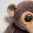 Ty Beanie Boos Plush Velvety Bananas 6" Monkey Chimp Brown 2015 Glitter Eyes — photo 4