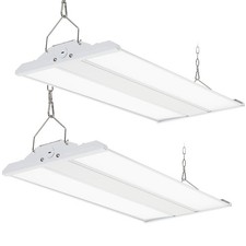 2FT Linear High Bay Lights, 150W High Bay LED Shop Light Fixtures for Garage,...