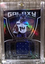 Panini Obsidian Galaxy Gear DK Metcalf Seahawks Memorabilia Card /100 GG-DK