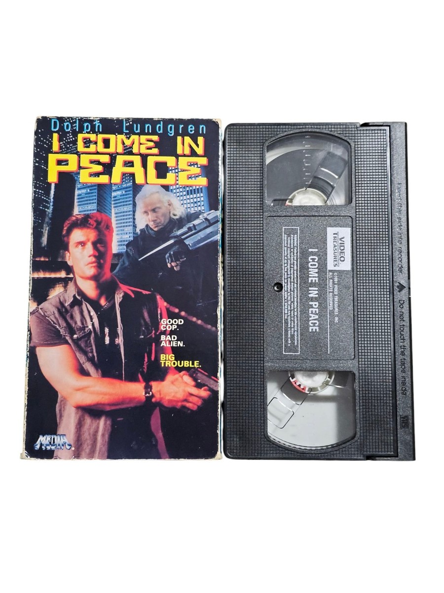 I Come in Peace (VHS, 1991) Dolph Lundgren 86112275239| eBay
