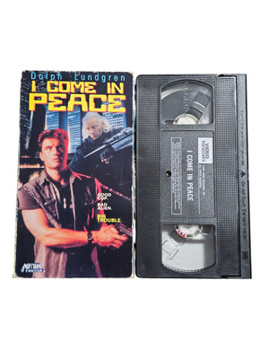 I Come in Peace (VHS, 1991) Dolph Lundgren 86112275239| eBay