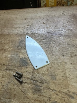Vintage 1960 s Harmony Bobkat Guitar Truss Rod Cover Silvertone Etc 