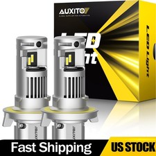 2/4X LED 9008/H13 Headlight Bulb 6500K Cool White Hi/Lo Beam 600% Brightness