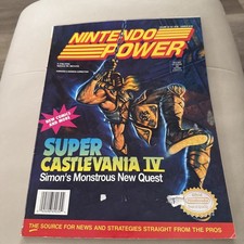 Nintendo Power Magazine Volume 32 January 1992 Super Castlevania IV