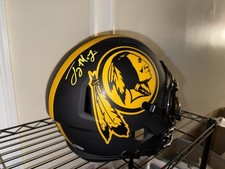 Terry McLaurin Signed Washington Redskins Full Size Helmet w/ Visor  Beckett COA