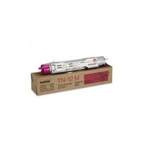 Toner magenta TN-12M Brother 6000 pages au rendu colorimétrique précis