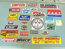Lot Of 24 Pcs Racing Stickers Decals Car Vintage Sticker Lot A Lot Of 24 Pcs Racing Stickers Decals Car Vintage Sticker Lot A