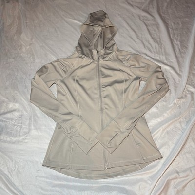 Velocity Full Zip Stretch Women's Tan Activewear Jacket S