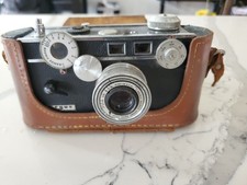 Vintage Argus C3 35mm Rangefinder Camera w/ Case WORKING USA