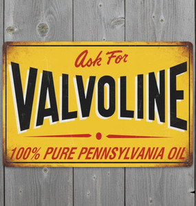 Vintage Valvoline Sign | eBay