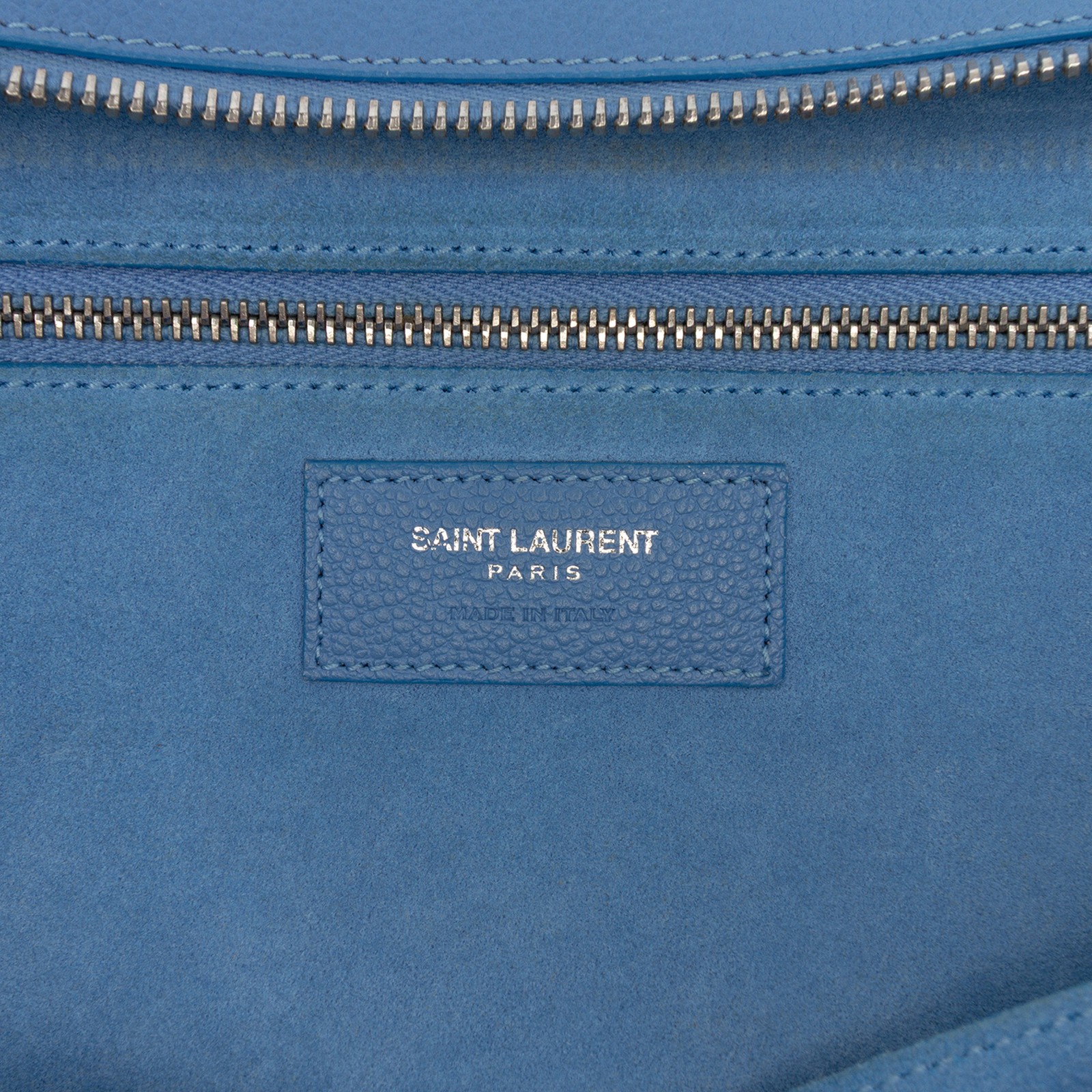 Authenticated Saint Laurent Small Grained Calfski… - image 5