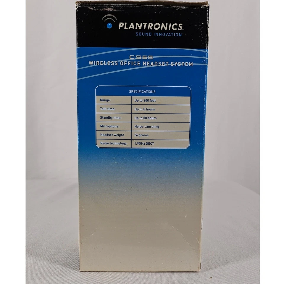 For Sale: Pre-Owned Plantronics CS55 Wireless Office Headset System - Image 4 of 4