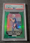 2024 Panini Prizm - Emergent Drake Maye #4 Green Prizm (RC)