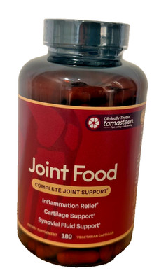 Joint Food | Powered by Clinically Studied Tamasteen | Joint Support 180 caps