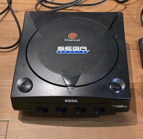 SEGA Dreamcast Sports Console w/ Controller, Cables, Memory Cards, & More WORKS!