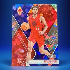Rayan Rupert Rookie Card Blue Ice 2023-24 Panini Phoenix #271. rookie card picture
