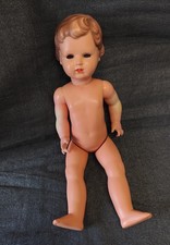 Schildkröt Babypuppe Puppe Ursel70cm 1950 1960 *Vintage Spielzeug*