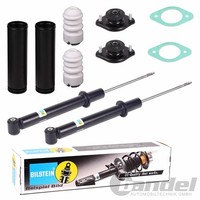 2X Bilstein B4 StossdÄMpfer + Domlager Hinten Passend FüR BMW 3Er E36 E46