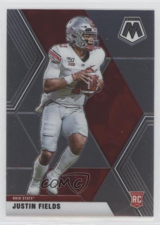 2021 Panini Mosaic Draft Picks Justin Fields #8 13u1