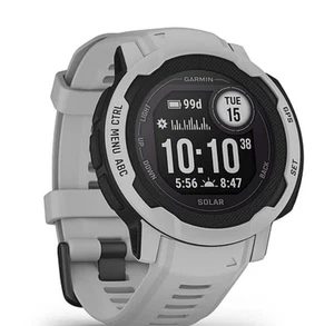 Garmin Instinct 2 Solaire HRM Avec GPS Regarder les hommes de course gris femmes