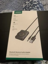 Bluetooth 5.4 Aux Car Adapter, [Enhanced Connection & Noise Cancellation], Bluet