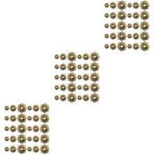 900 Pcs Flower Bead Caps Alloy Ends Spacer Beads Jewelry DIY Craft Making