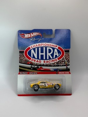 Hot Wheels 2012 Racing NHRA Championship Drag Racing Snake Cuda Cracked Blister