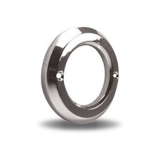 TBEZ-2CH3 Bezel-2in Chrome Plastic-No Visor