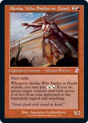 Alesha, Who Smiles at Death Time Spiral: Remastered MTG 338 NM