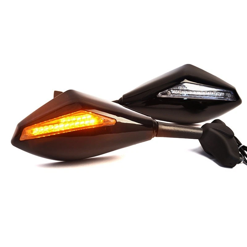 Черные зеркала указателя поворота заднего вида для Kawasaki Ninja ZX10R ZX1000C США - Изображение 2 из 4