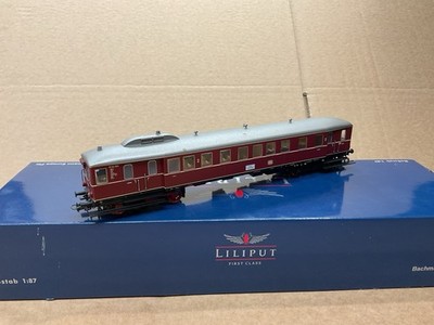 LILIPUT HO SCALE DIESELLOK TRIEBWAGEN VT 62 904 DB ROT EP.III L133023 SCHÖN!
