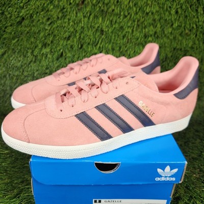 Adidas Gazelle Originals Mens Pink Suede, Black Stripes  display picture 1