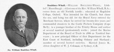 William Boultbee - Wal von Linkfield, Musselburgh - Antikdruck 1904
