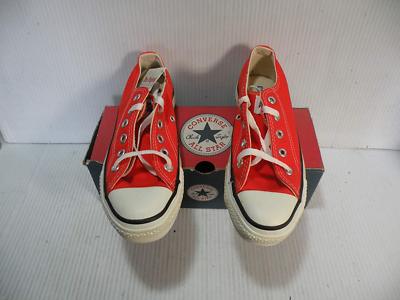 靴 converse all star made in usa CONVERSE ALL STAR VINTAGE MADE IN USA UNISEX MEN SZ 3 / WOMEN SZ 5