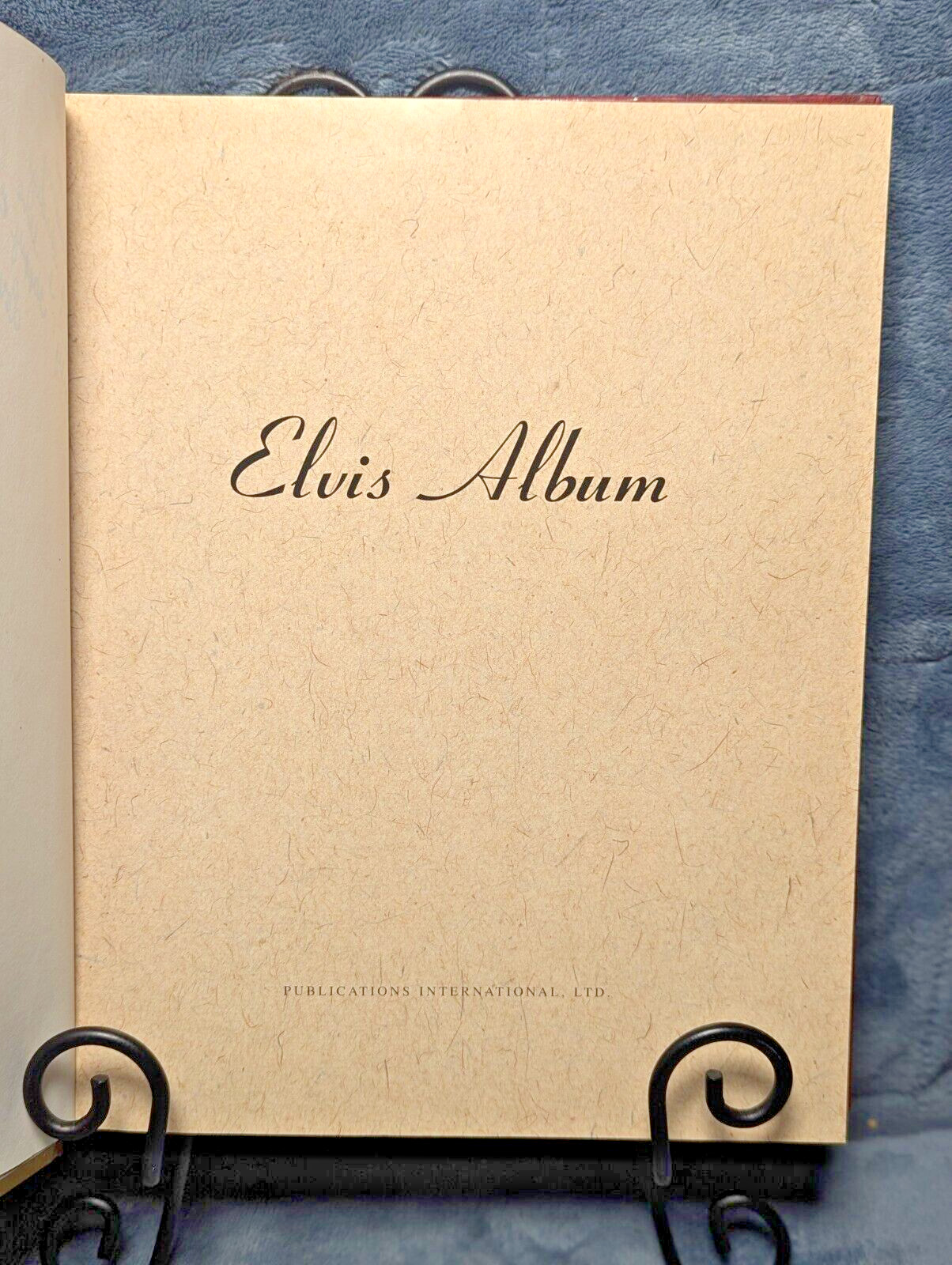 Elvis Album Hardcover Picture Book Publications International