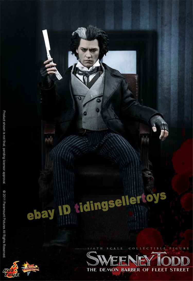 Hot Toys - ホットトイズ　スウィーニー・トッド HOTTOYS Sweeney Todd Figure HT 1/6 Figures The Demon Barber