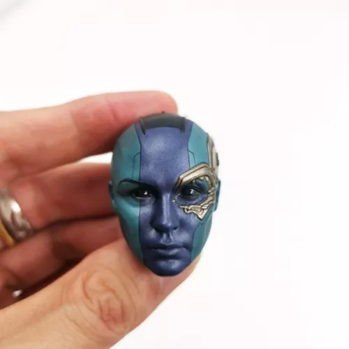 Figura Head Sculpt Hot Toys HT Nebula HT Avengers Endgame MMS534 1/6 Coleccionable