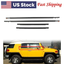 Door Auto Window Trim Moulding Belt Weatherstrip for Toyota 07-14 FJ Cruiser US