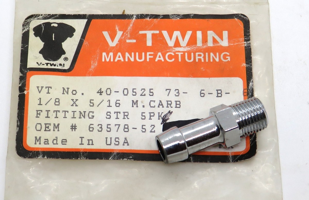 40-0525 V-Twin 1/8